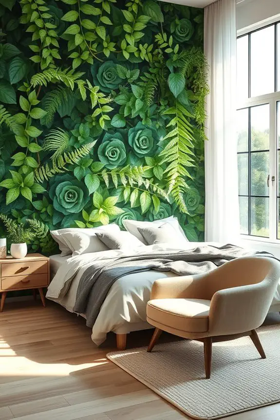 transformative indoor garden murals