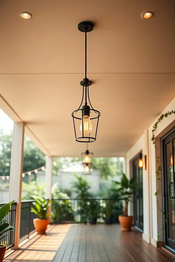 transformative outdoor ceiling lighting