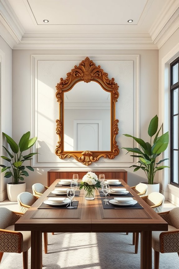 transformative statement mirror decor