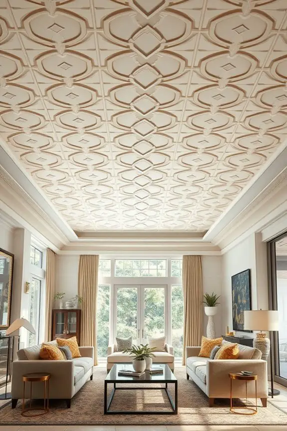 transformative tiled ceiling designs