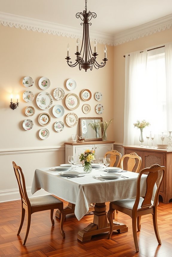 transformative wall plate displays