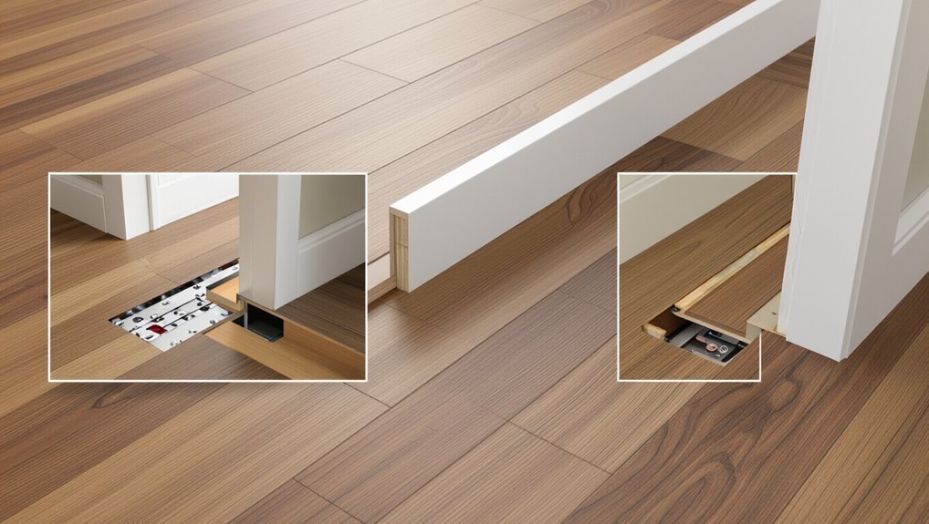 transition detail installation guidelines