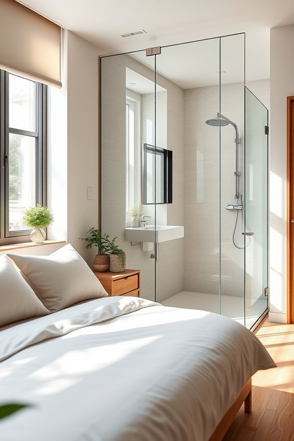 transparent space enhancing partitions