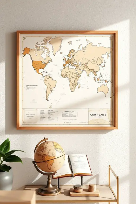 travel inspiration and decor