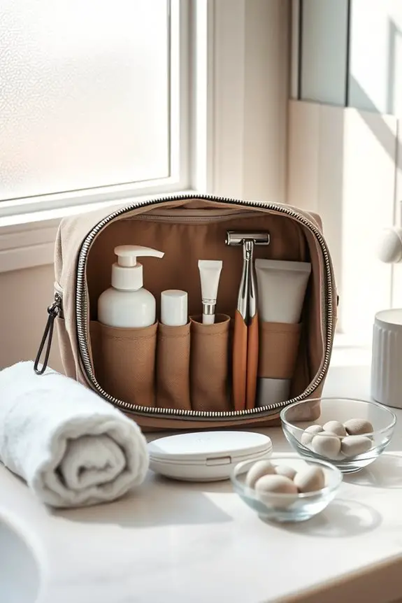 travel toiletry bag essentials