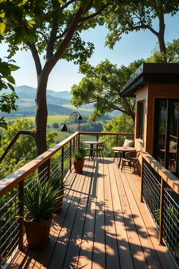 treetop dining with views