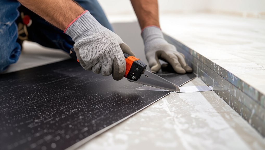 trim seal tuck edges