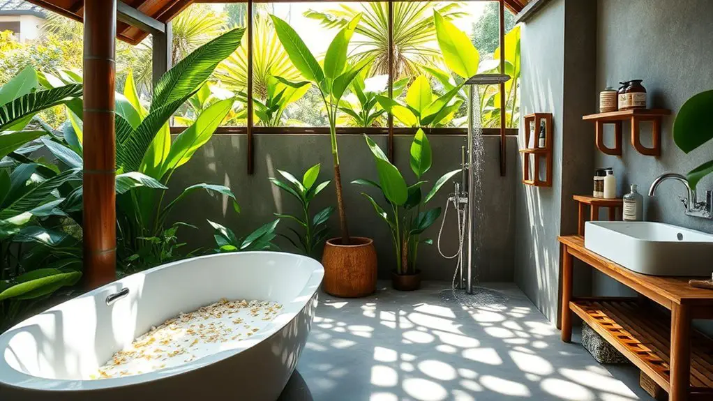 tropical bathroom design inspiration