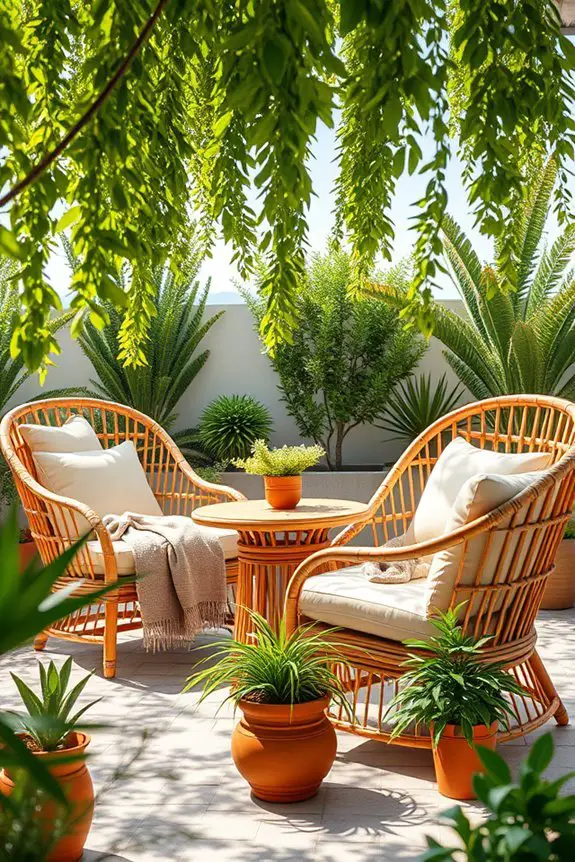 tropical elegance for patios