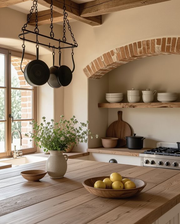 tuscan wrought iron accents elegance