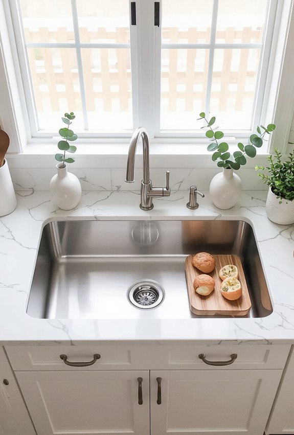 twin decor frames sink