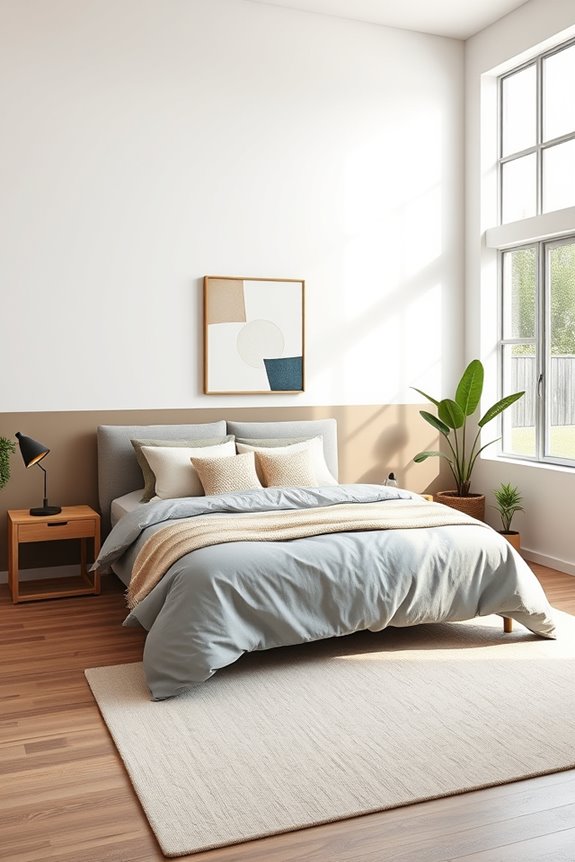 two tone wall design ideas