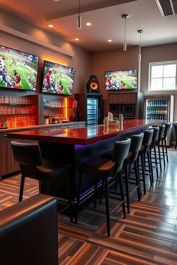 ultimate home sports bar