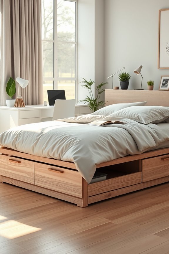 under bed storage organization solutions