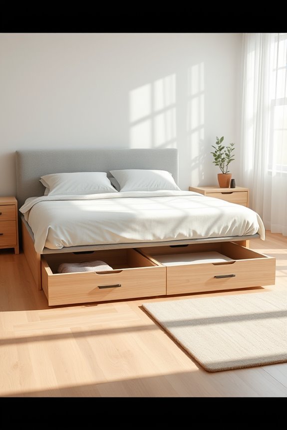 under bed storage solutions maximize space