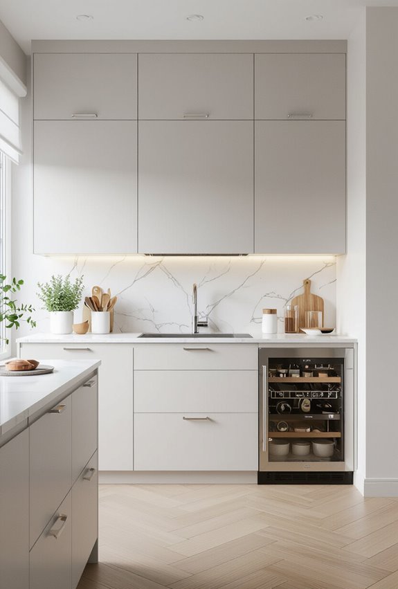 under counter appliance storage solution