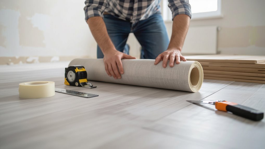 underlayment installation and planning