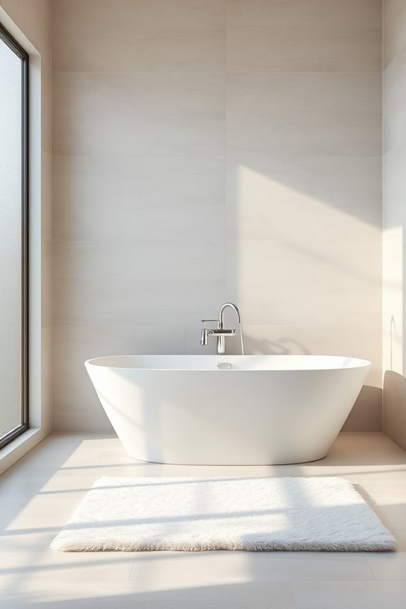 understated elegance in bathrooms