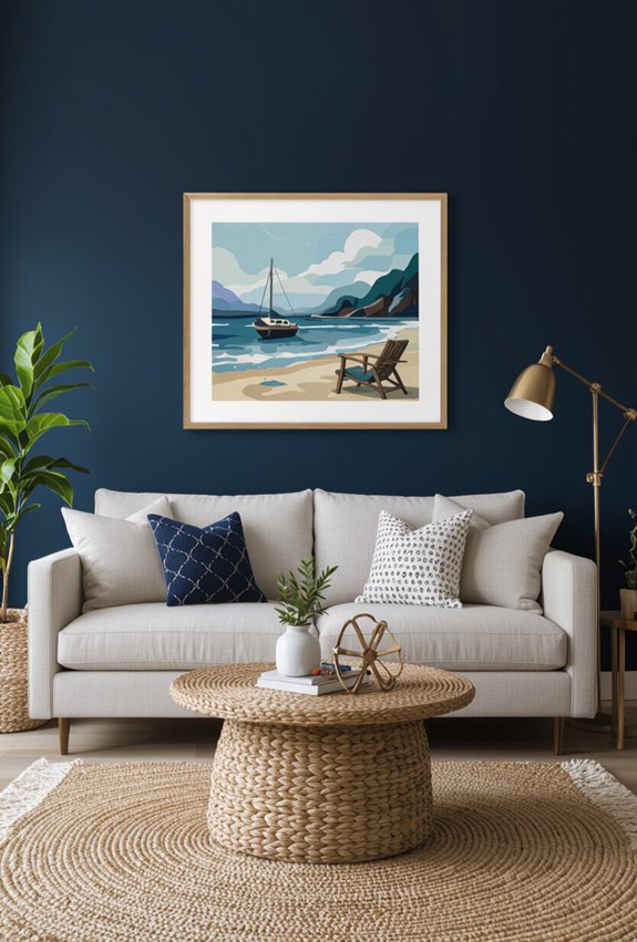 understated seaside inspired refined accents