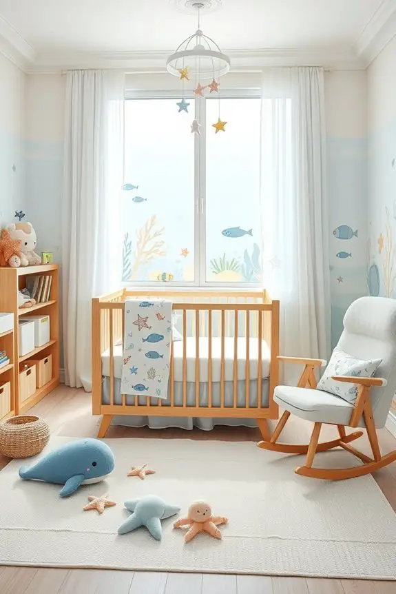 underwater paradise nursery theme