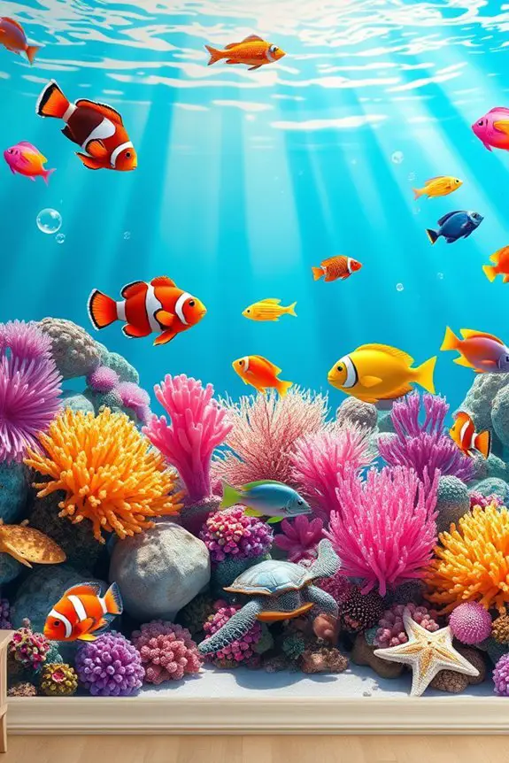 underwater themed children s room