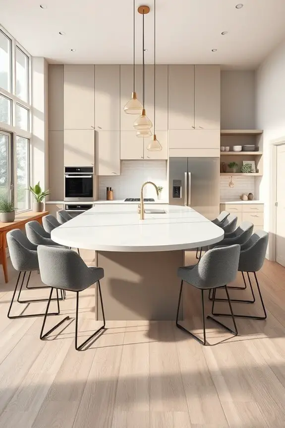 unique and functional kitchen layouts