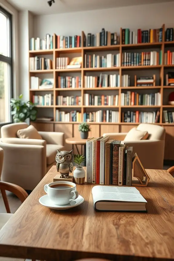 unique and stylish bookends