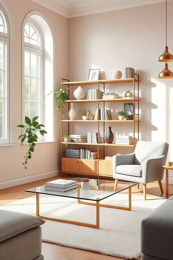 unique and stylish shelving