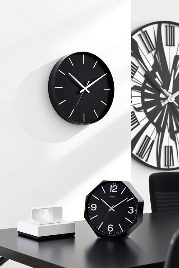 unique artistic clock designs