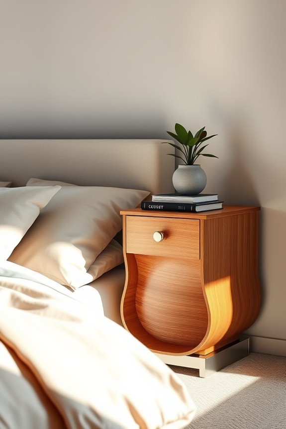 unique artistic nightstands design