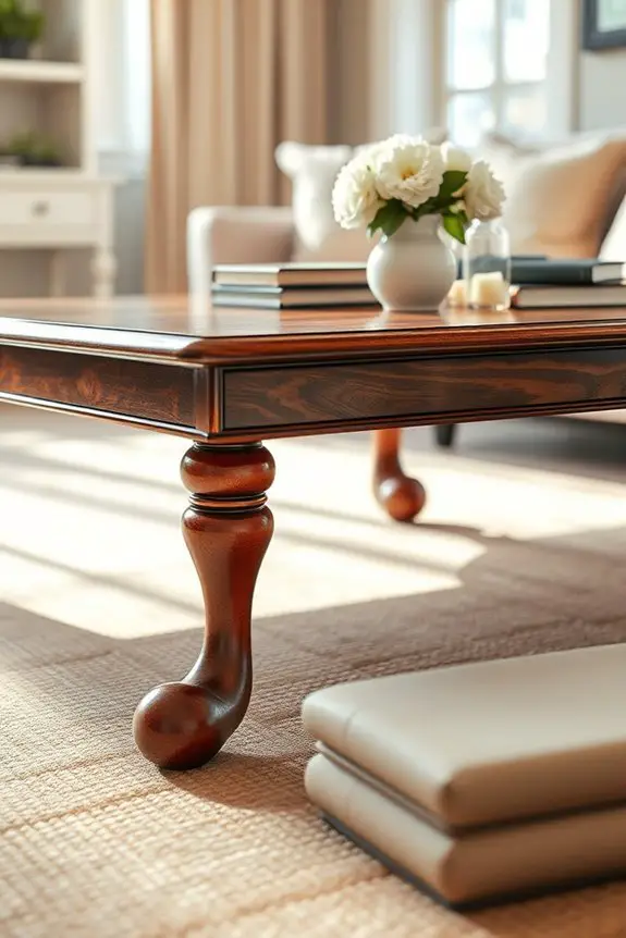 unique ball and claw tables