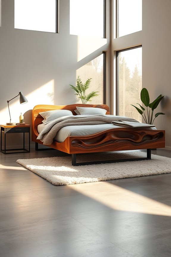 unique bed frame styles