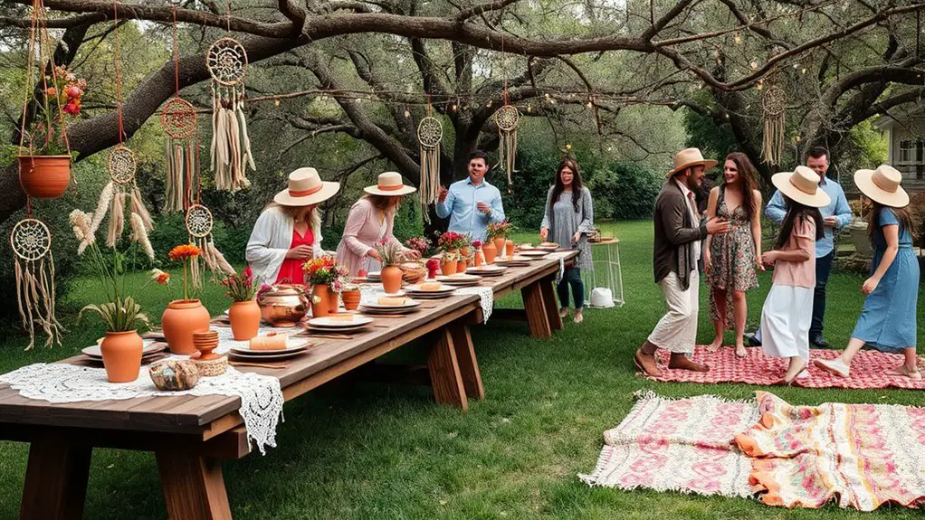 unique boho baby shower ideas
