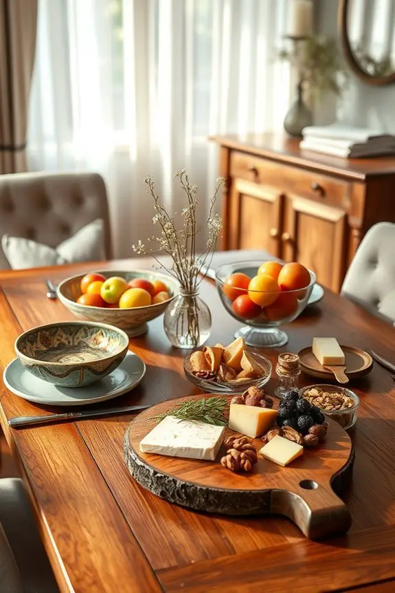 unique dishware enhances dining