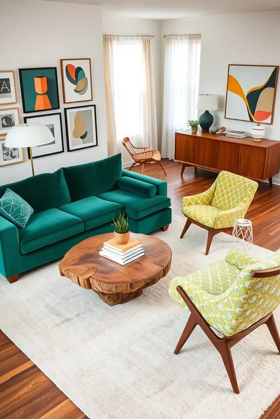 unique furniture layout ideas