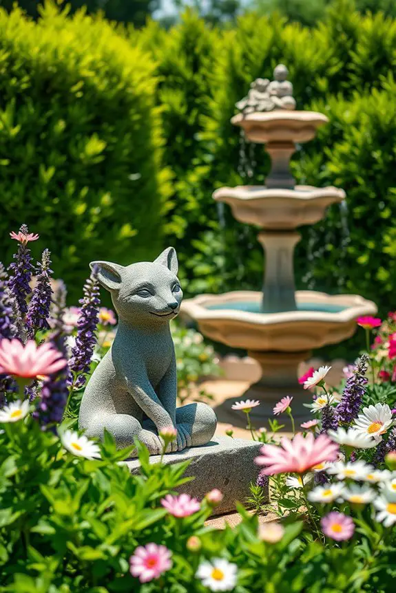 unique garden art sculptures