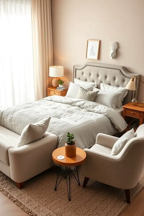 unique guest bedroom arrangements
