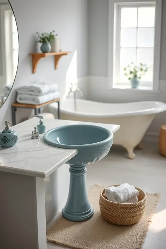 unique handmade blue ceramics