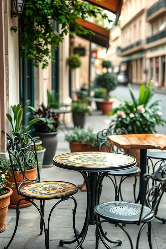 unique outdoor table designs