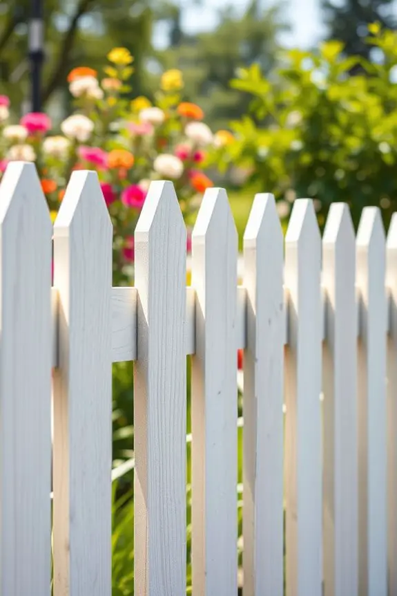 unique picket fence styles
