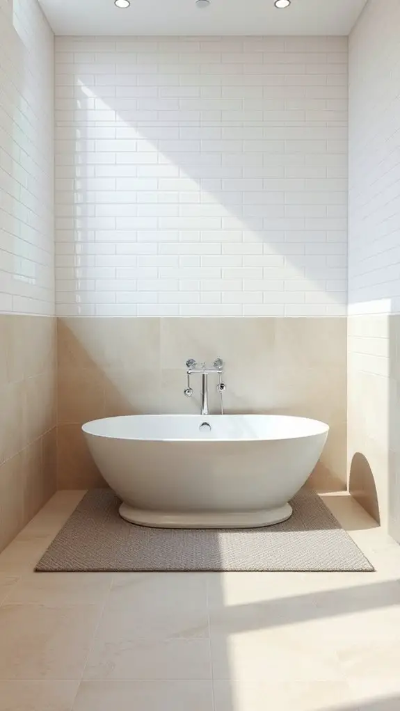 unique split level washroom designs