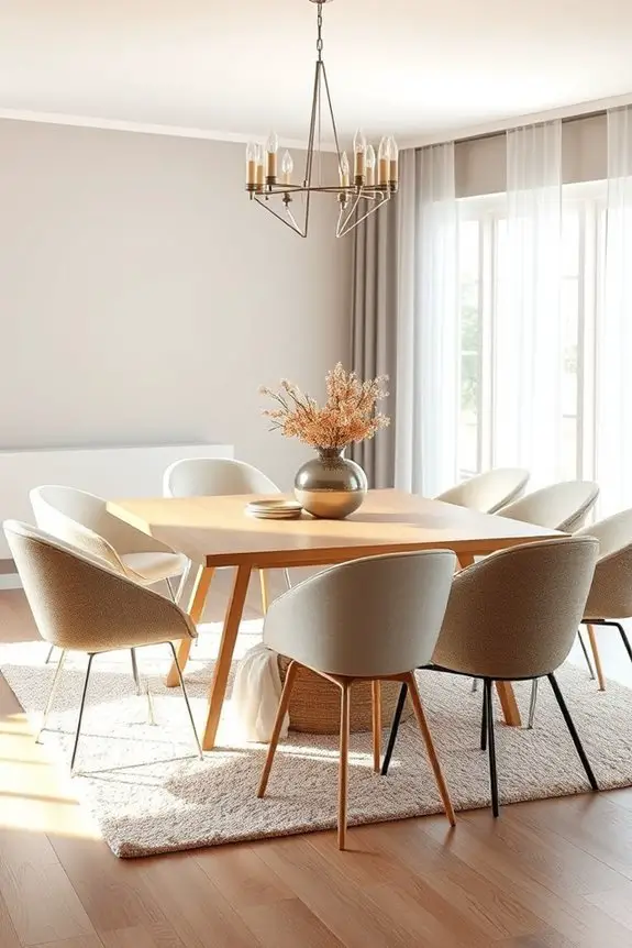 unique stylish dining chairs