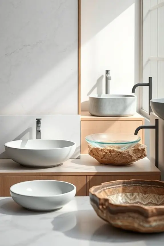 unique sustainable basin materials