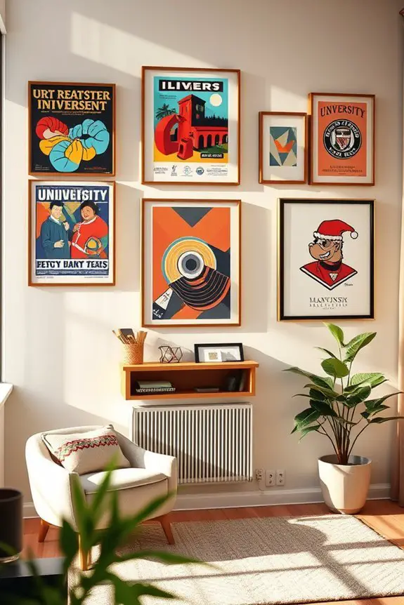university event art decor