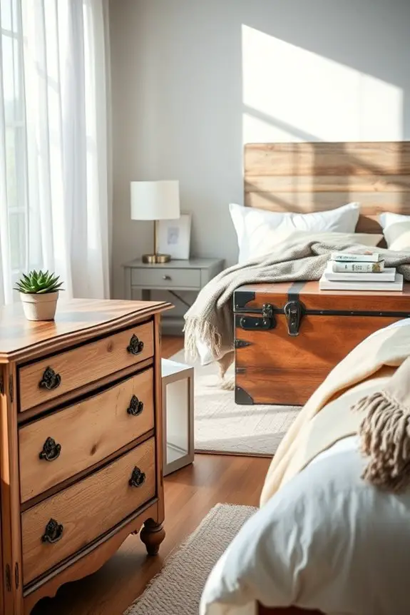 upcycle old furniture creatively