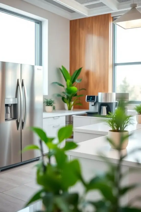 upgrade to energy efficient appliances