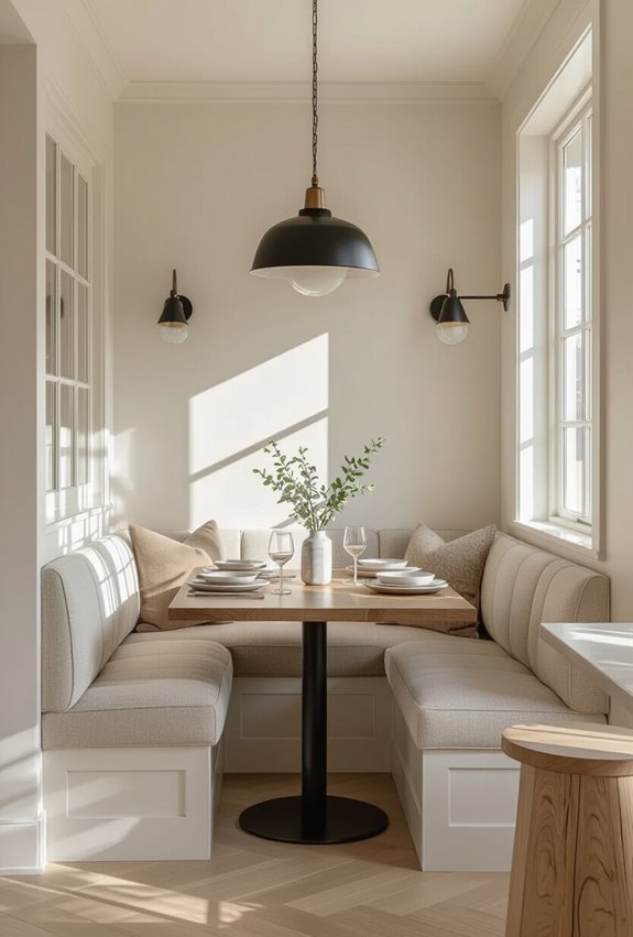 upholstered warmth versus slatted rhythm