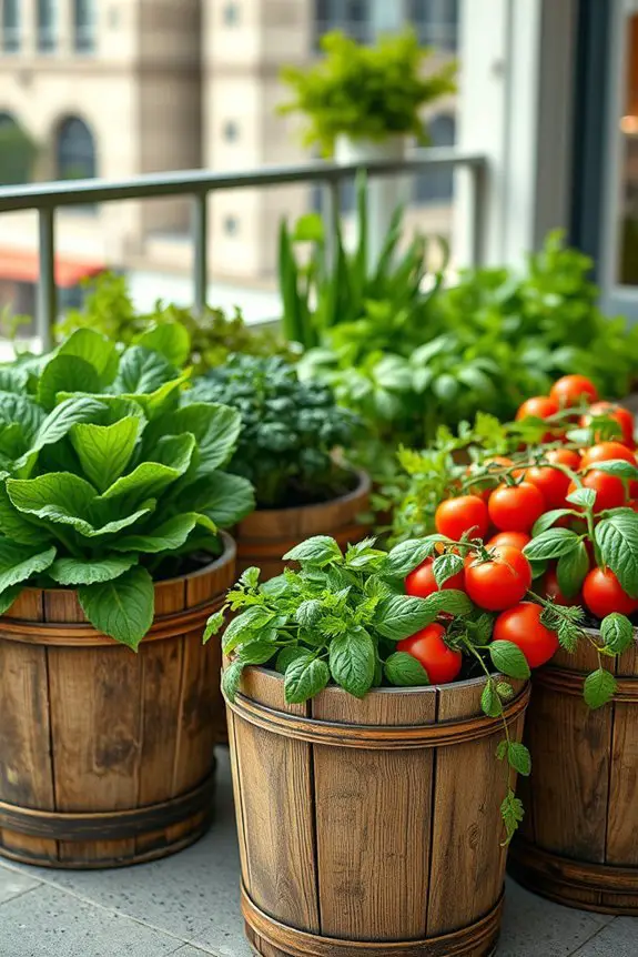 urban bucket gardening tips