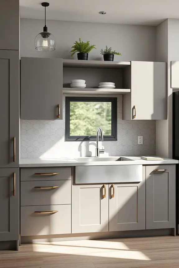 urban chic kitchen design