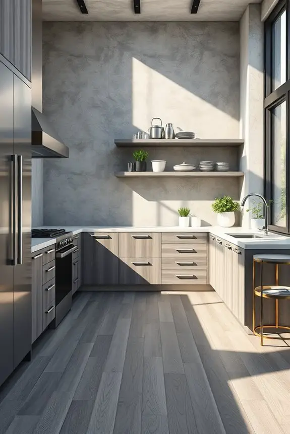 urban chic kitchen design